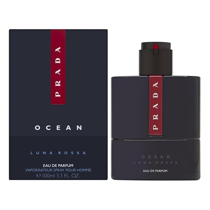 Prada LUNA ROSSA OCEAN by Prada for Men - 3.3 oz, 100ml, & 1.6 OZ, 50 ML, EDP Spray.