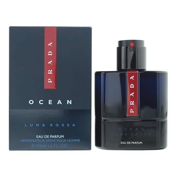 Prada LUNA ROSSA OCEAN by Prada for Men - 3.3 oz, 100ml, & 1.6 OZ, 50 ML, EDP Spray.