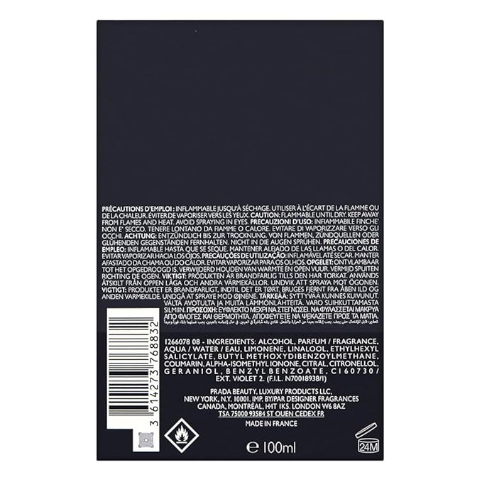 Prada LUNA ROSSA OCEAN by Prada for Men - 3.3 oz, 100ml, & 1.6 OZ, 50 ML, EDP Spray.