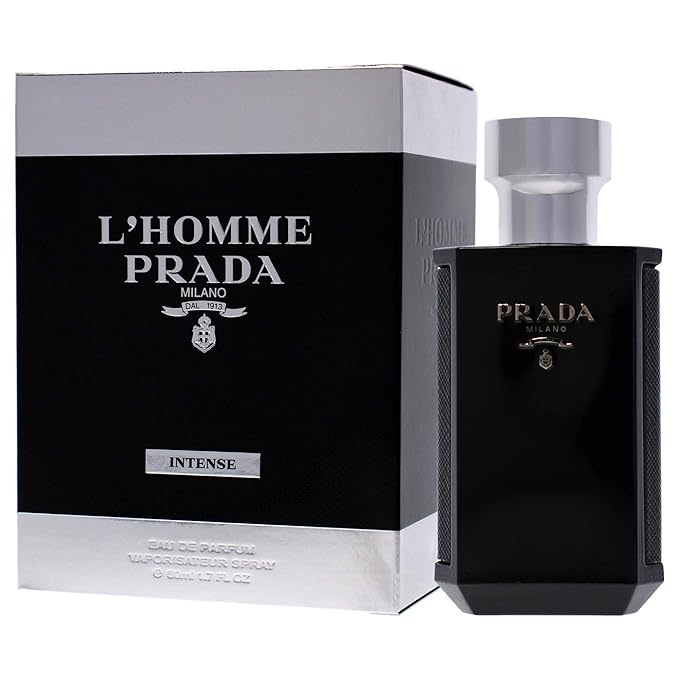Prada L'homme Intense Men 3 Variations, 1.7 oz, 3.4 oz, 5 oz, EDP Spray