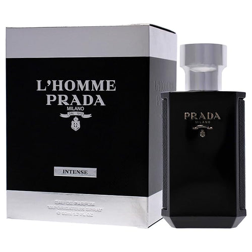 Prada L'homme Intense Men 3 Variations, 1.7 oz, 3.4 oz, 5 oz, EDP Spray